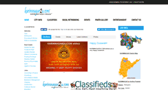 Desktop Screenshot of karimnagar2u.com